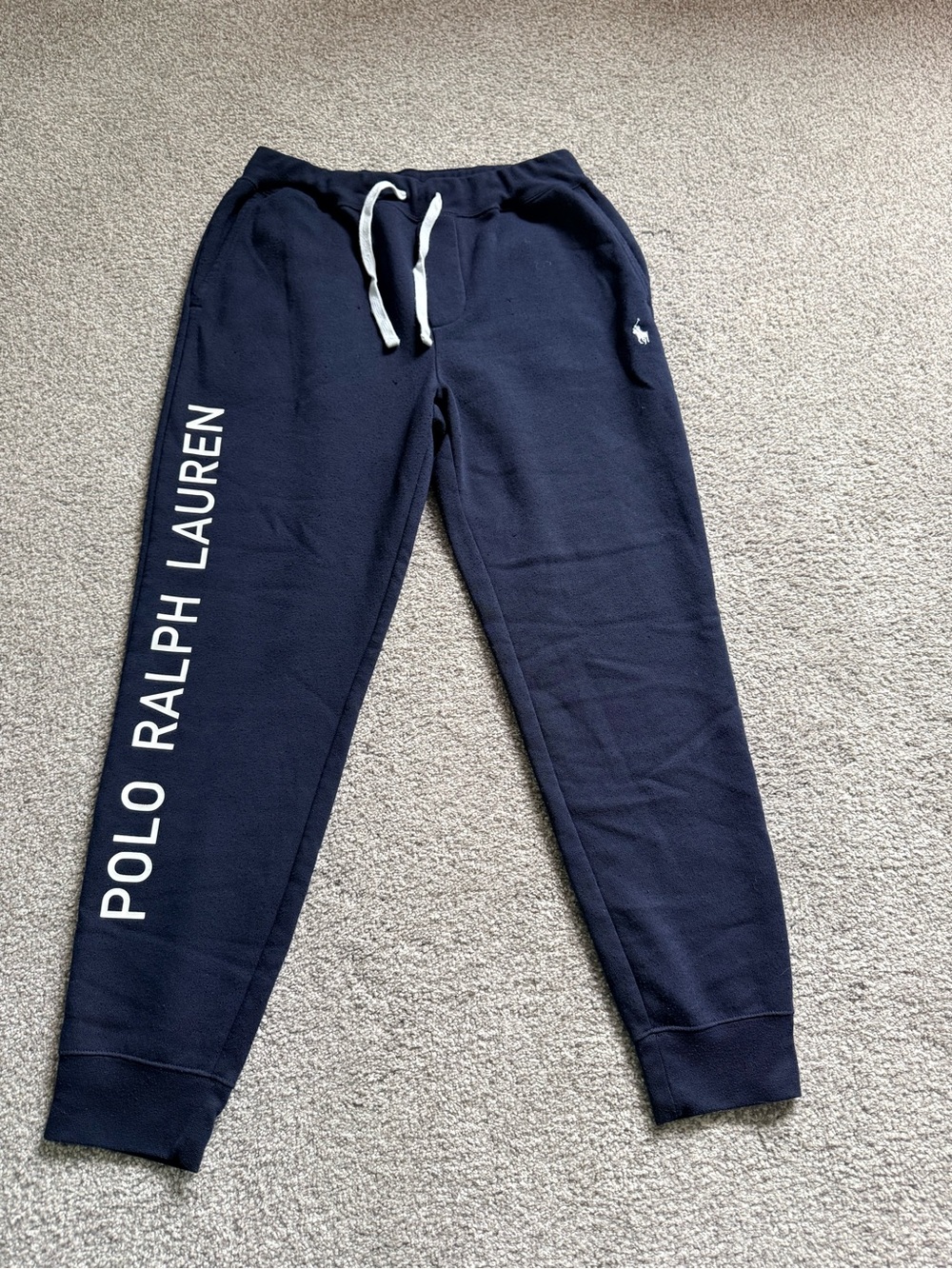 Polo Ralph Lauren Navy Logo Jogger Sweatpants